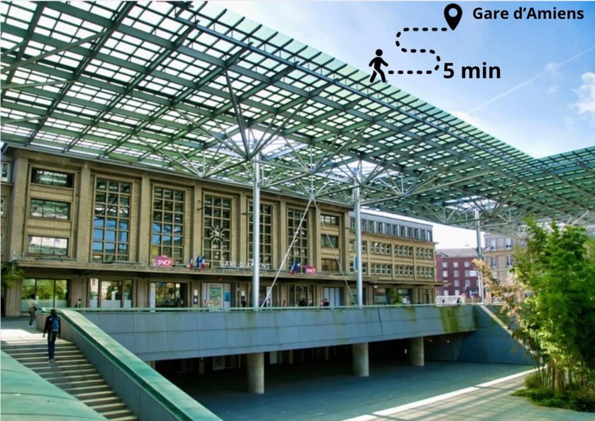 Appartement L Haussmann-gare-hortillonnages-centre-ville-wifi Amiens