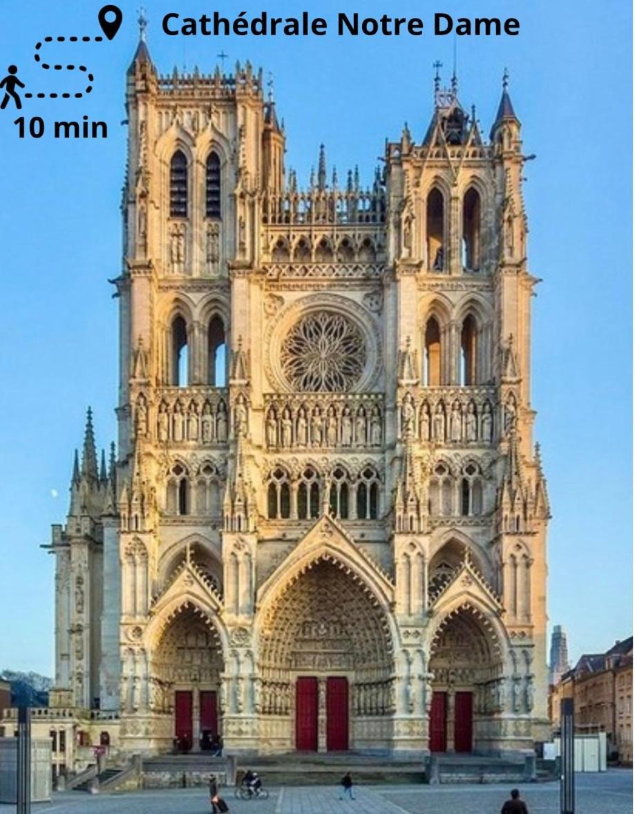 Appartement L Haussmann-gare-hortillonnages-centre-ville-wifi